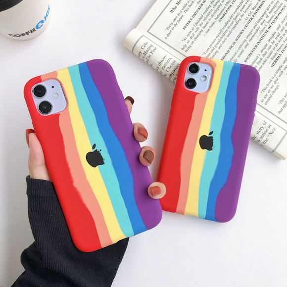 rainbow case for iphone 12 pro max